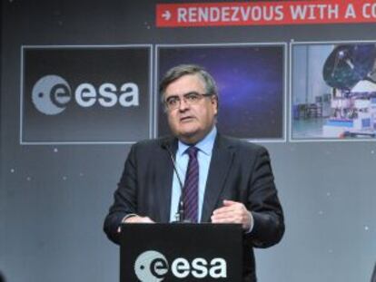 Alvaro Gim&eacute;nez, director cient&iacute;fico de la Agencia Europea del Espacio (ESA).