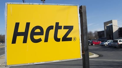 Logo de Hertz.