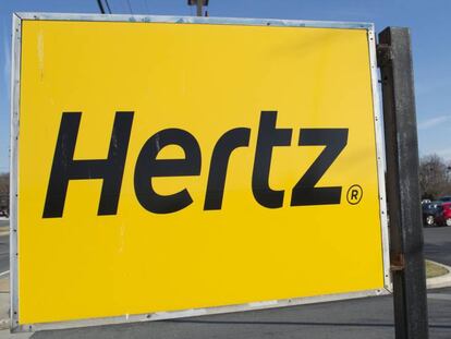 Logo de Hertz.