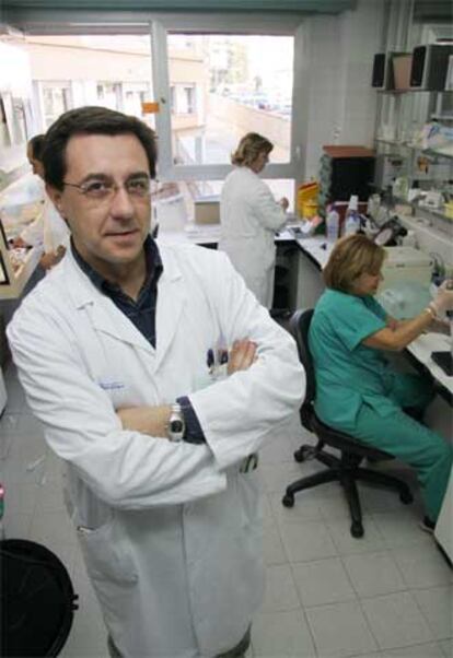 Antonio Jiménez, hematólogo del hospital Carlos Haya de Málaga.