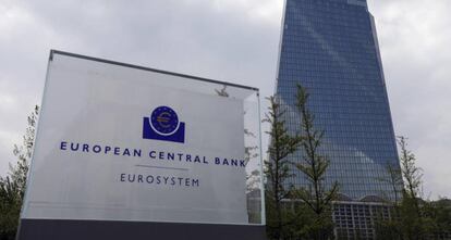 Sede del BCE en Fráncfort (Alemania).
