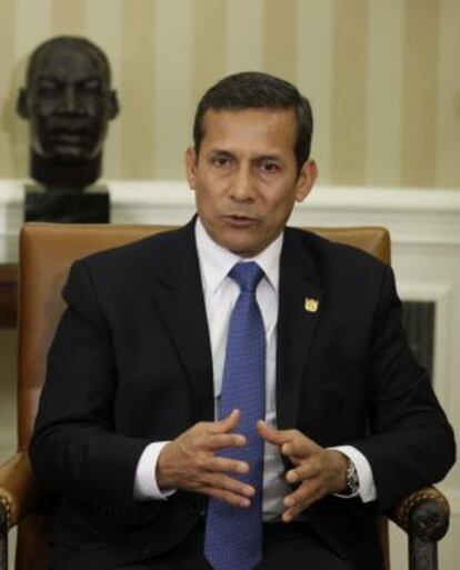 El presidente de Perú, Ollanta Humala.