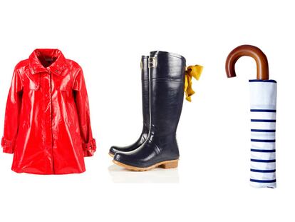 ¡Preparadas para la lluvia!