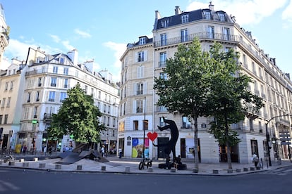 Vista de las calles de París, Francia. En agosto de 2024.