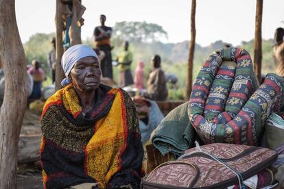 Refugiada de Lasu, en Sud&aacute;n del Sur, cerca de Aba, en Rep&uacute;blica Democr&aacute;tica del Congo. 