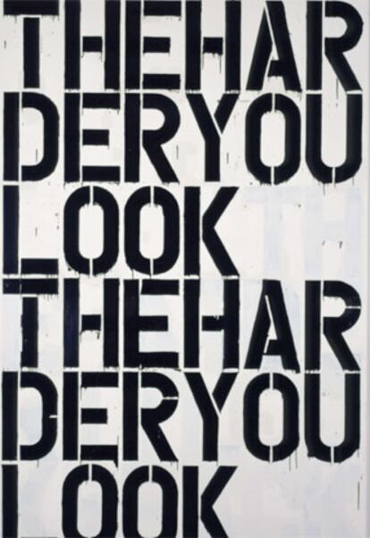 &#39;Sin título&#39; (2000), de Christopher Wool.