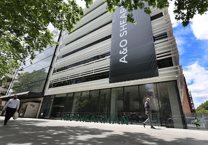 Oficinas del despacho de abogados A&O Shearman en Madrid