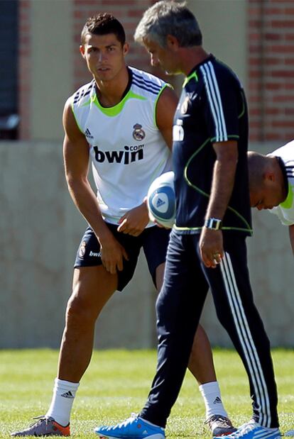 El entrenador del Real Madrid, José Mourinho, antes del enfrentamiento amistoso de su equipo contra Los Angeles Galaxy en Estados Unidos.