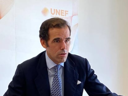 Rafael Benjumea, presidente de UNEF.