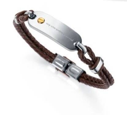 Pulsera para hombre de 'Soy uno entre cien mil'.