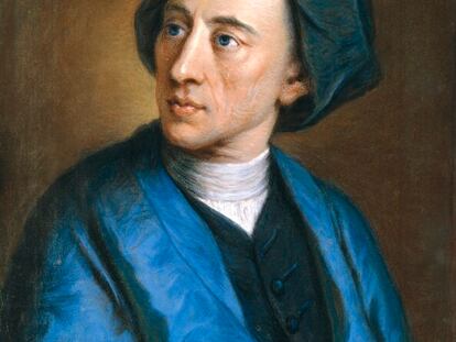 Alexander Pope por William Hoare