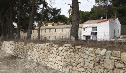 La finca El Poblet, en Petrer, en la actualidad. 