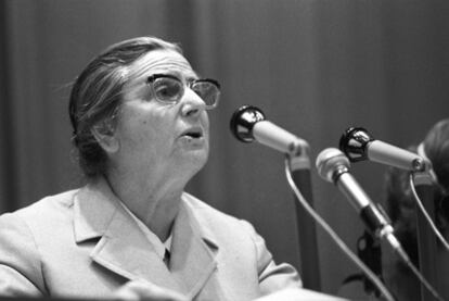 Fanny Edelman, en 1973.