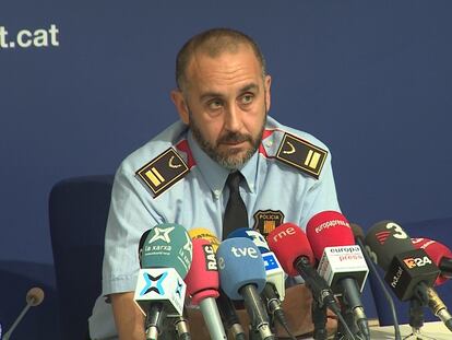 El intendente de los Mossos d'Esquadra Toni Rodríguez, en una fotografía de archivo.