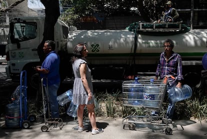 Agua contaminada en Benito Juárez CDMX 2024