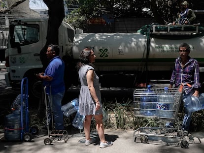 Agua contaminada en Benito Juárez CDMX 2024