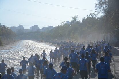 Imagen de archivo de la corrida Aguas Andinas Río Arriba