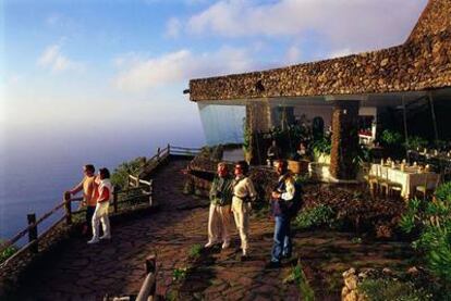 El mirador de La Peña, de César Manrique, en El Hierro.