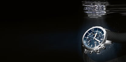 IWC edición Expedition Jacques-Yves Cousteau, un homenaje al famoso oceanógrafo francés. Hermético hasta 300 metros (30 bares). 6.500 euros.