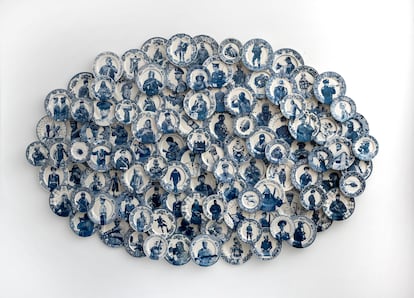 ‘Telediario’ (2019), obra de Carlos Aires.