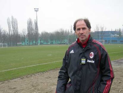 Baresi, el pasado viernes durante la entrevista en las instalaciones de Milanello.