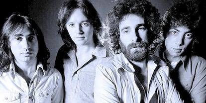 La formación original de 10cc. Desde la izquierda, Lol Creme, Eric Stewart, Kevin Godley y Graham Gouldman.