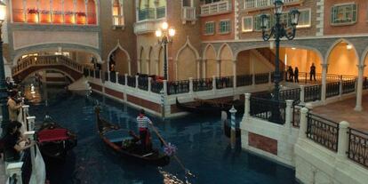 Imagen del Venetian Macao Resort de Las Vegas Sands en Macao. 