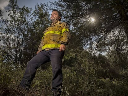 Marc Castellnou, jefe de los GRAF de los Bomberos de la Generalitat.