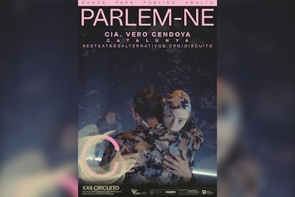 Cartel promocional de 'Parlem-ne', una obra de danza-teatro.