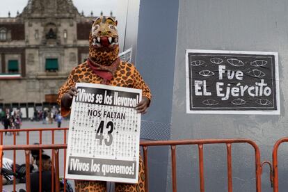 normalistas de Ayotzinapa, en Ciudad de México