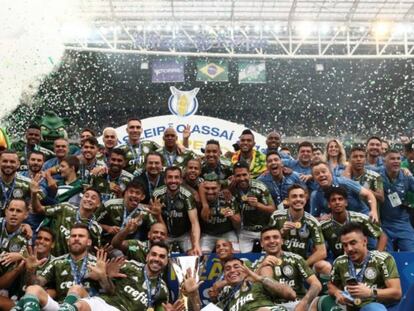 Palmeiras ficou com a taça em 2018.