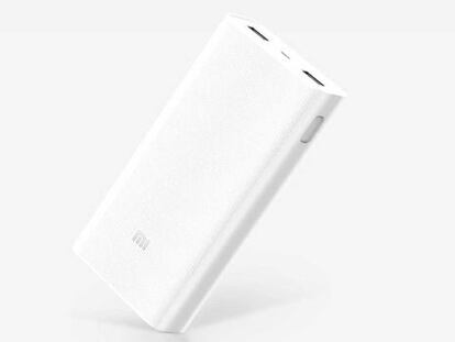 Nueva batería externa Xiaomi Mi Power Bank con 20.000mAh y Quick Charge 3.0