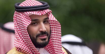 El príncipe heredero saudí, Mohammed bin Salman.