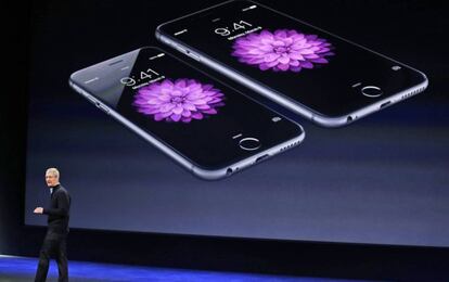 Presentación el iPhone 6 en marzo de 2015.