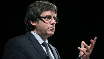 Carles Puigdemont, presidente de la Generalitat.