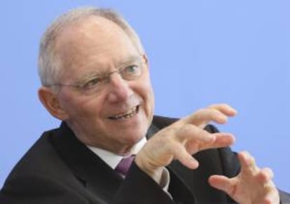 El ministro de Finanzas alemán, Wolfgang Schaüble. EFE/Archivo