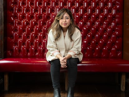 Cristina Jiménez, en el barrio de Upper East Side, en Nueva York, el pasado 15 de mayo.