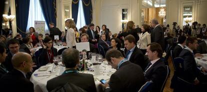 Uno de los salones donde se celebr&oacute; el Spain Investors&#039; Day.