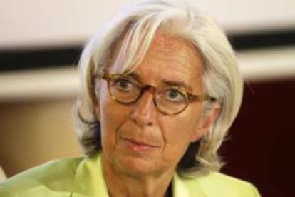 La directora gerente del Fondo Monetario Internacional (FMI), Christine Lagarde. EFE/Archivo