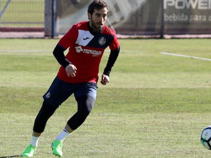 Mathieu Flamini, durante um treinamento.