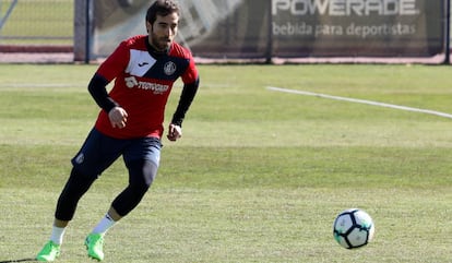 Mathieu Flamini, durante um treinamento.