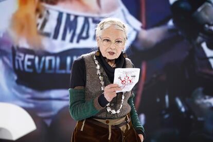 Vivienne Westwood en VOICES 2021.