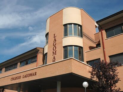 El colegio Lagomar, en Valdemoro.