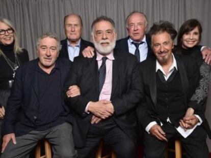 De Niro congrega a Coppola, Pacino, Keaton, Duvall y Caan para celebrar los 45 años del estreno de la mítica película El director lleva la voz cantante en un coloquio en el que se recordó a Brando imitándolo