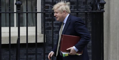 El primer ministro británico, Boris Johnson