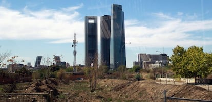 Aspecto actual de parte de los terrenos afectados por la Operación Chamartín.