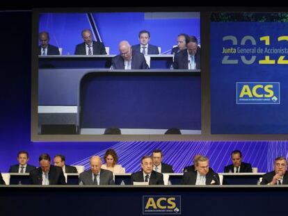 Junta de accionistas de ACS.