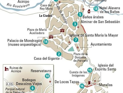 24 hours in Ronda — the map
