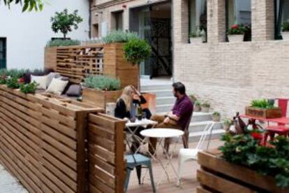 Terraza del TOC Sevilla.