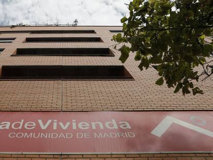 Oficina de vivienda de la Comunidad de Madrid.